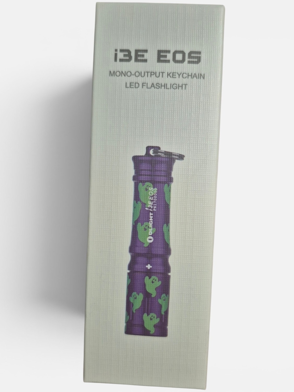 Olight i3E EOS Purple Ghost Keychain LED Flashlight Limited Edition NIB